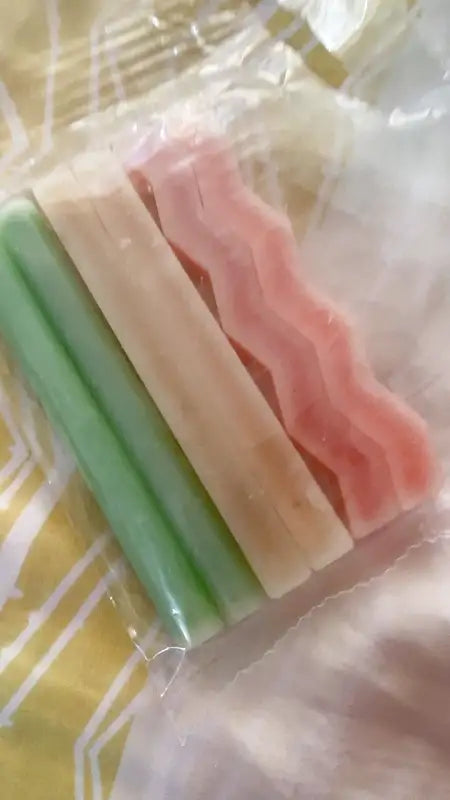 Bonbons à la cire - combo de barres droites