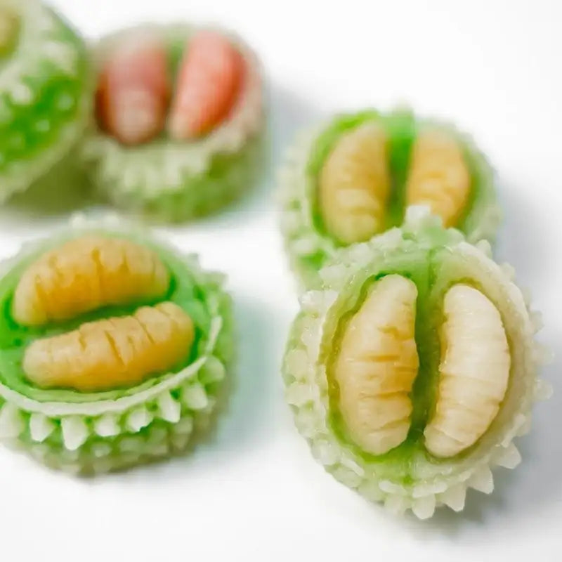 Bonbons de cire - Forme de durian