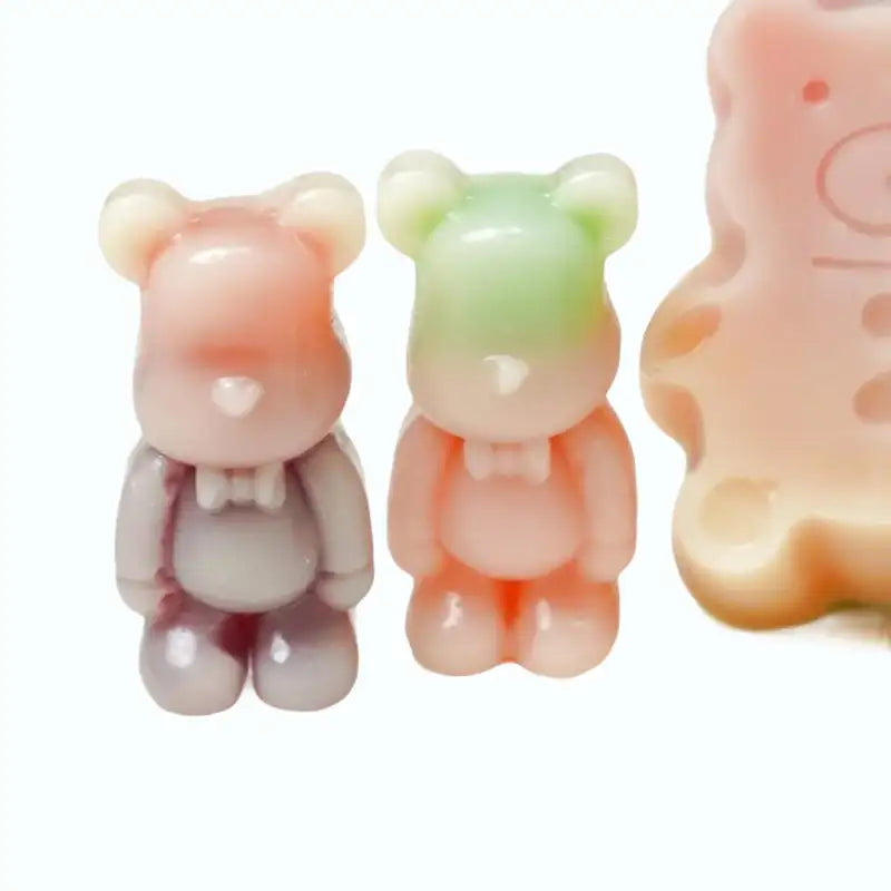 Bonbons en cire - Combo famille d'ours