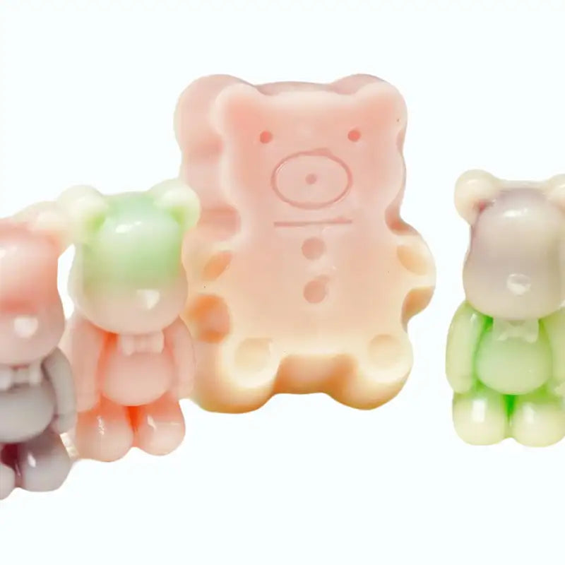 Bonbons en cire - Combo famille d'ours