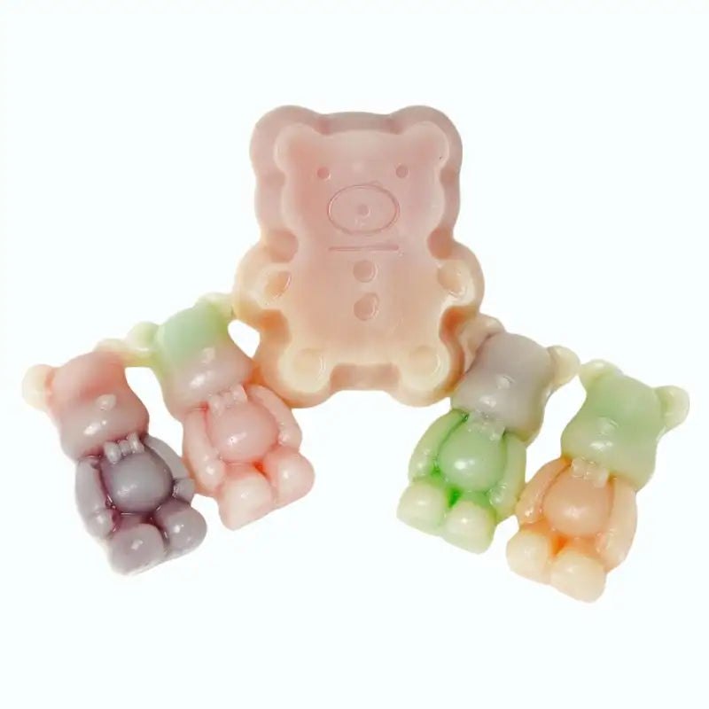 Bonbons en cire - Combo famille d'ours