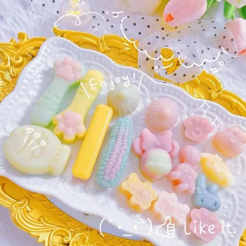 Combo de 50 bonbons de cire aux fruits