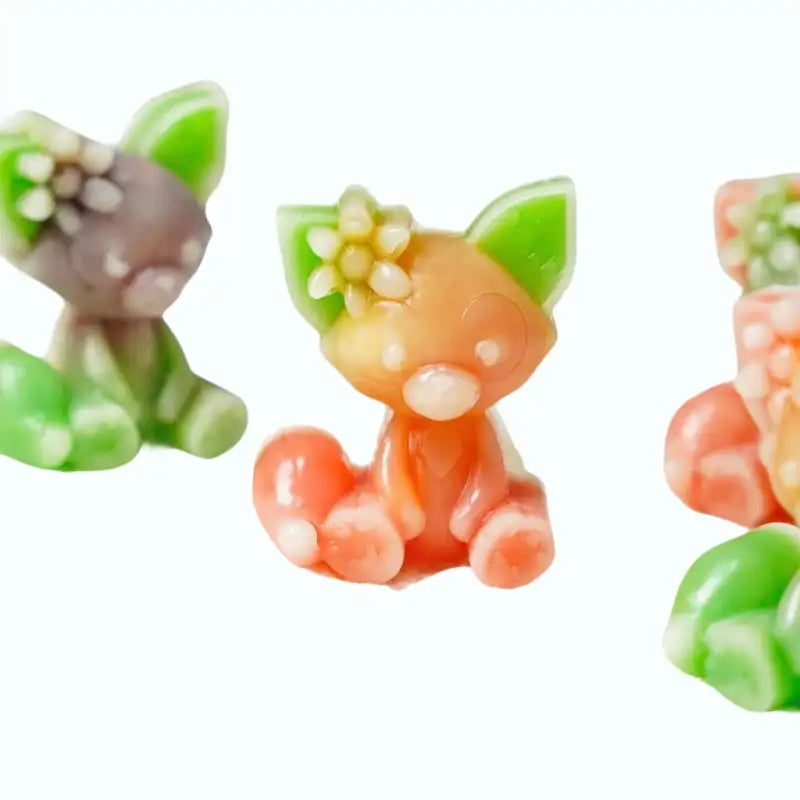 Forme d'écureuil avec fleurs - Saveur fruits mélangés