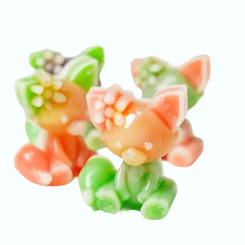 Forme d'écureuil avec fleurs - Saveur fruits mélangés