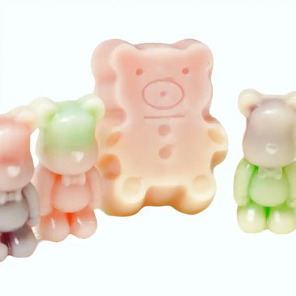 Bonbons en cire - Combo famille d'ours