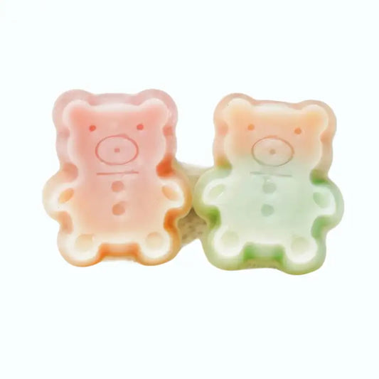 Bonbons en cire - Forme d'ourson fourrés aux fruits