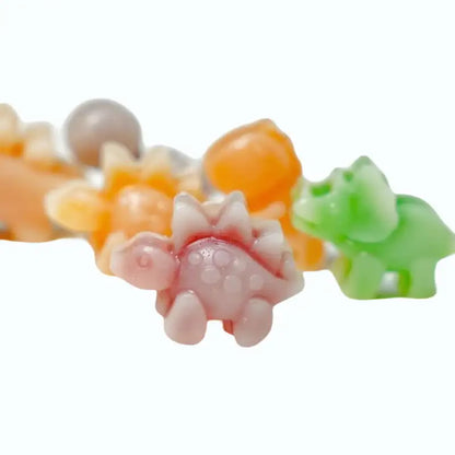 Candy de cire - combo dinosaure