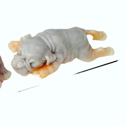Chien Pitbull 3D - Garniture de confiture de fruits mélangée à de la gelée
